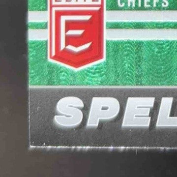 2023 Panini Donruss Elite Travis Kelce Spellbound Green