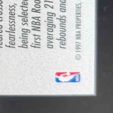 1996 Fleer Ultra Allen Iverson