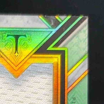 2021 Topps Triple Threads Yordan Alvarez Single Jumbo Relics Auto Emerald 48/50