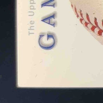 2003 Upper Deck Game Face Sammy Sosa Autographed #SS Chicago Cubs