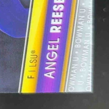 2023-24 Bowman University Chrome Angel Reese #49 LSU Tigers