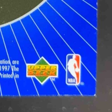 1996-97 Upper Deck UD3 Allen Iverson SuperStar Spotlight RC Philadelphia 76ers