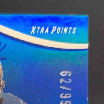 2023 Panini Prestige Natrone Means Xtra Points Signatures Premium Blue /99 Auto