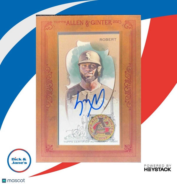 2023 Topps Allen & Ginter Luis Robert Mini Framed Auto #MA-LR Chicago White Sox