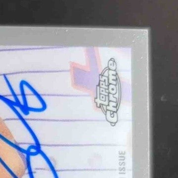 2023 Topps Chrome Platinum Anniversary Brett Baty Auto Auto RC New York Mets