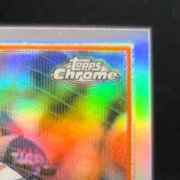 2023 Topps Chrome Riley Greene #182b SP Signing Variation Detroit Tigers