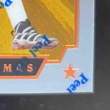1997 Pinnacle Certified Frank Thomas Gold Team #1 Chicago White Sox