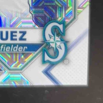 2021 Bowman Julio Rodriguez Chrome Prospects Mega Box Mojo Refractor Seattle RC