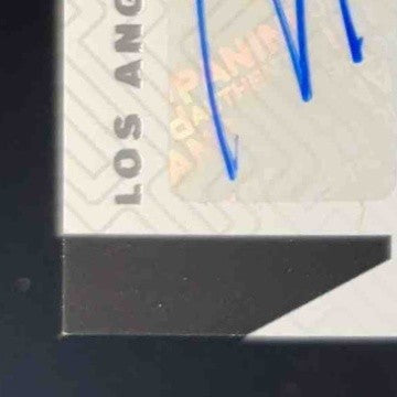 2019 Panini Donruss Hunter Henry Signature Marks SM-27 Auto Los Angeles Chargers