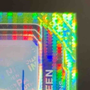 2020 Prizm Patrick Queen Rookie Auto Neon Green Pulsar #381 RC Baltimore Ravens