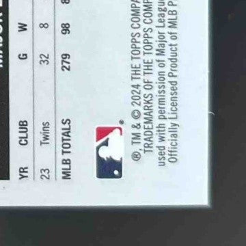 2024 Topps Pristine Sonny Gray Green Refractor 62/150 #276 Minnesota Twins