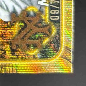 2024 Topps Gilded Collection Christy Mathewson Gold Wave Refractor 9/75 #56