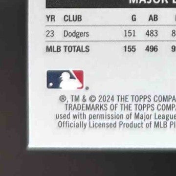 2024 Topps Pristine James Outman Green Refractor 105/150 Los Angeles Dodgers