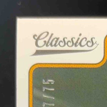 2021 Panini Classics Trevor Lawrence Blue Back /75