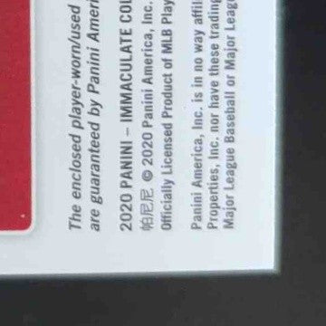 2020 Panini Immaculate Collection Randy Arozarena Debut Moments Leather Tan /99