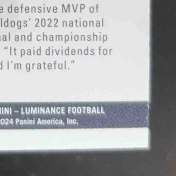 2024 Panini Luminance Javon Bullard Black 65/75 #148 RC Green Bay Packers