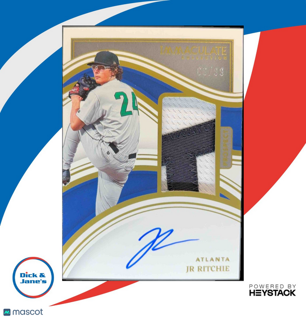 2023 Panini Immaculate Collection JR Ritchie /99 #28 Auto