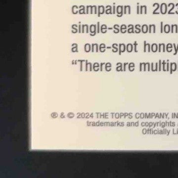 2024 Topps Chrome Gilded Collection Pete Alonso Gold Wave Refractor 18/75 Mets