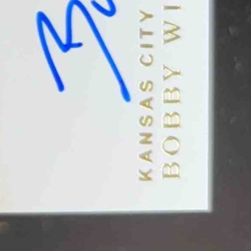 2020 Panini Immaculate Collection Bobby Witt Jr Prospect Patch Auto 02/49 Royals