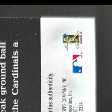 2012 Topps Jason Motte Golden Moments Auto #GMA-JM St. Louis Cardinals