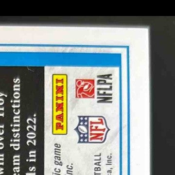 2023 Panini Limited Jonathan Mingo Silver Spotlight 53/75 Auto Panthers Rookie