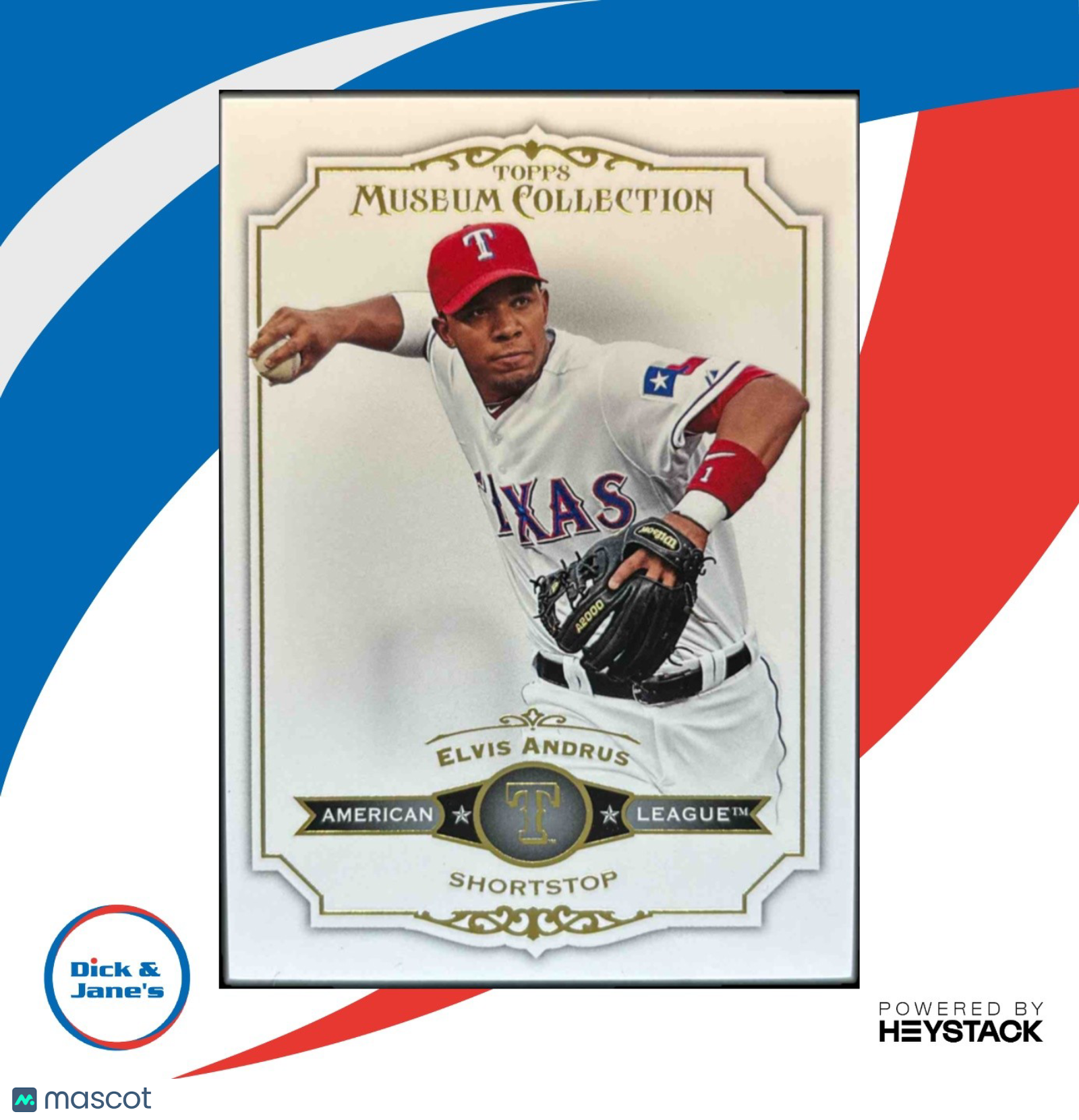 2012 Topps Museum Collection Elvis Andrus #49 Texas Rangers