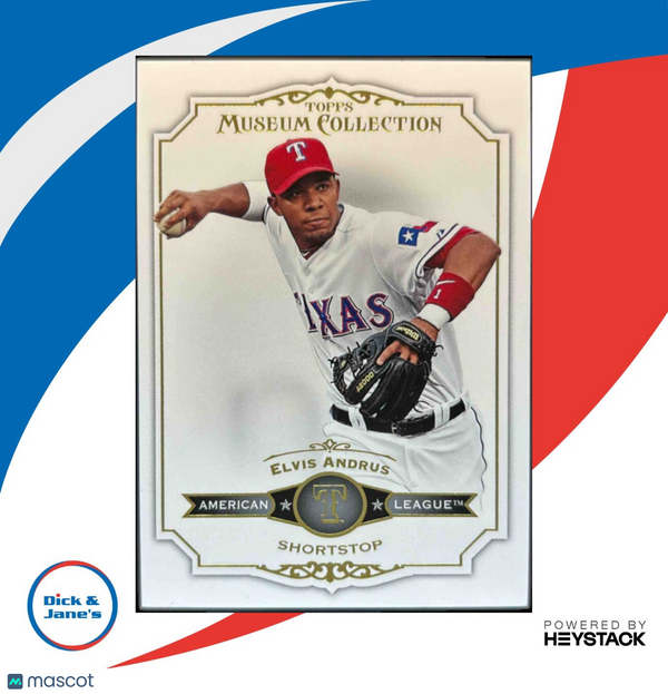 2012 Topps Museum Collection Elvis Andrus #49 Texas Rangers