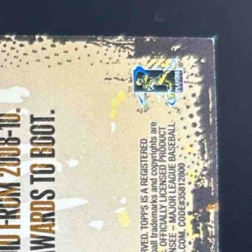 2012 Topps Tim Lincecum Gold Rush Wrapper Redemption