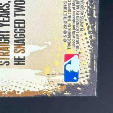 2012 Topps Tim Lincecum Gold Rush Wrapper Redemption