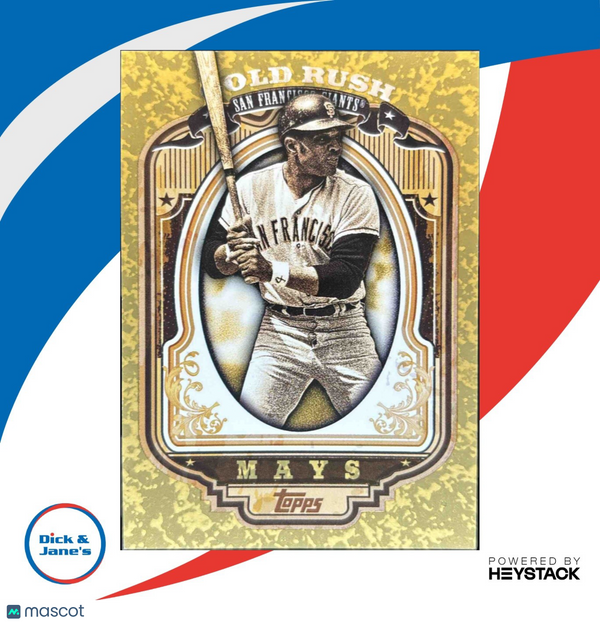 2012 Topps Willie Mays Gold Rush Wrapper Redemption #20 San Francisco Giants