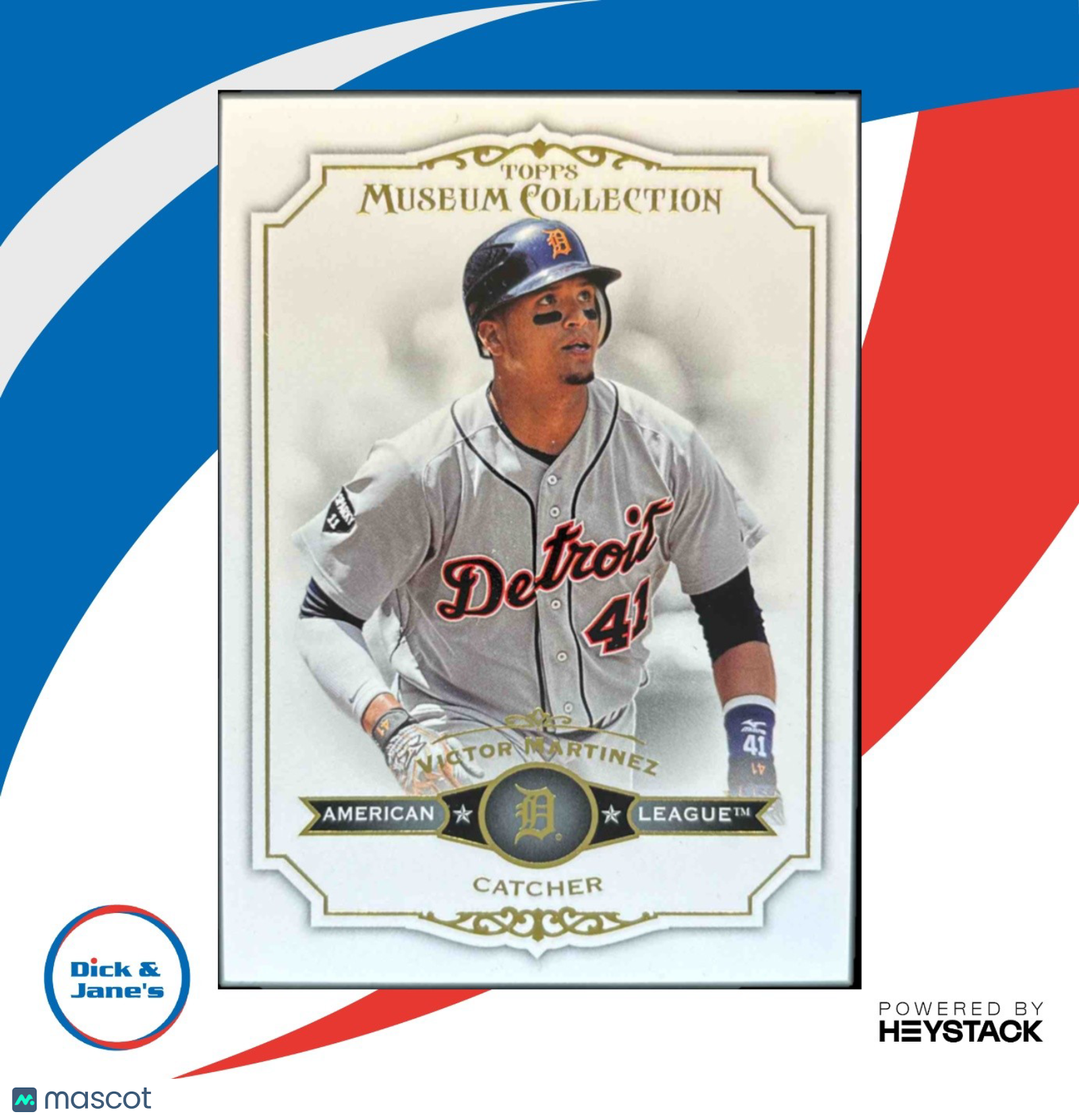 2012 Topps Museum Collection Victor Martinez #67 Detroit Tigers