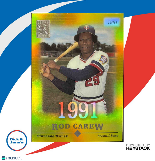 2004 Topps Tribute HOF Rod Carew Gold /79 #45 Minnesota Twins