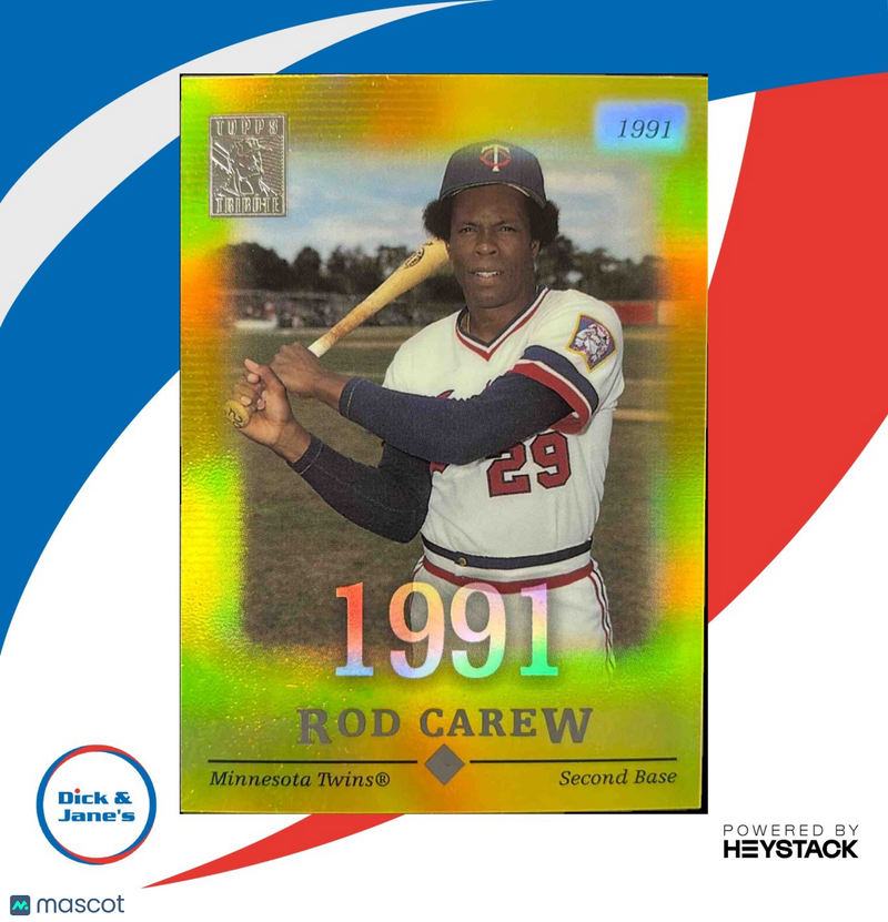 2004 Topps Tribute HOF Rod Carew Gold /79