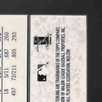 2007 Bowman Sterling Mark Hamilton Prospects