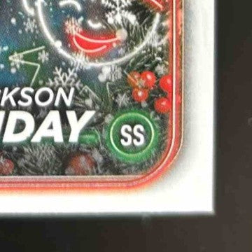 2024 Topps Holiday Jackson Holliday Variation Short Prints H50 Orioles SP Rookie