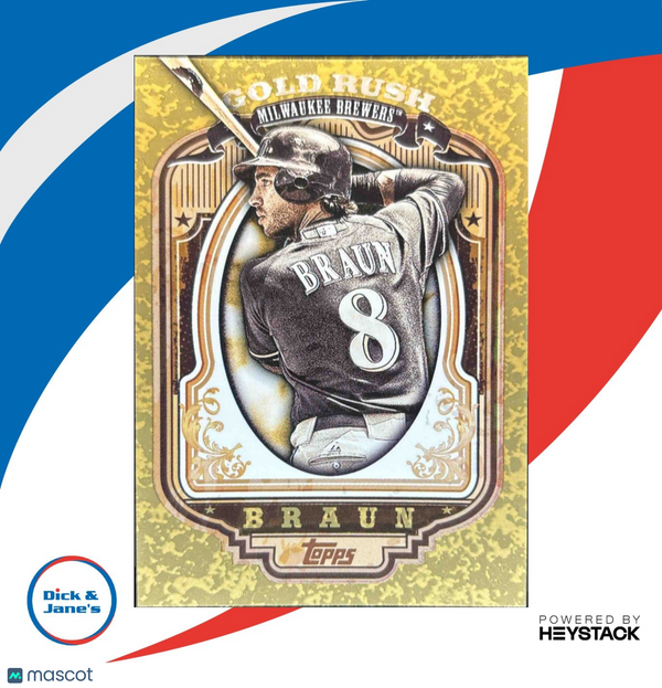2012 Topps Ryan Braun Gold Rush Wrapper Redemption #40 Milwaukee Brewers