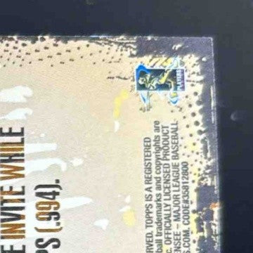 2012 Topps Ryan Braun Gold Rush Wrapper Redemption