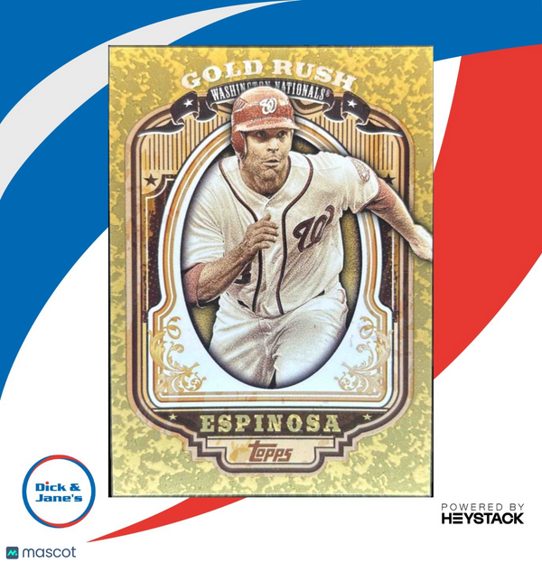 2012 Topps Danny Espinosa Gold Rush Wrapper Redemption #17 Washington Nationals