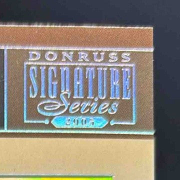 2005 Donruss Signature Brett Myers Randy Wolf INKcredible Combos Phillies