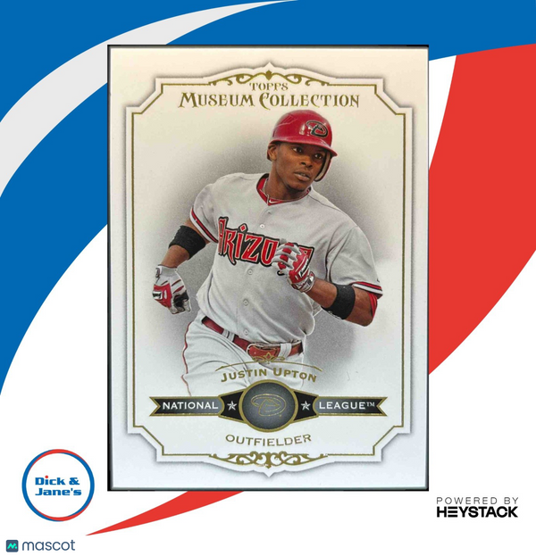 2012 Topps Museum Collection Justin Upton #6 Arizona Diamondbacks