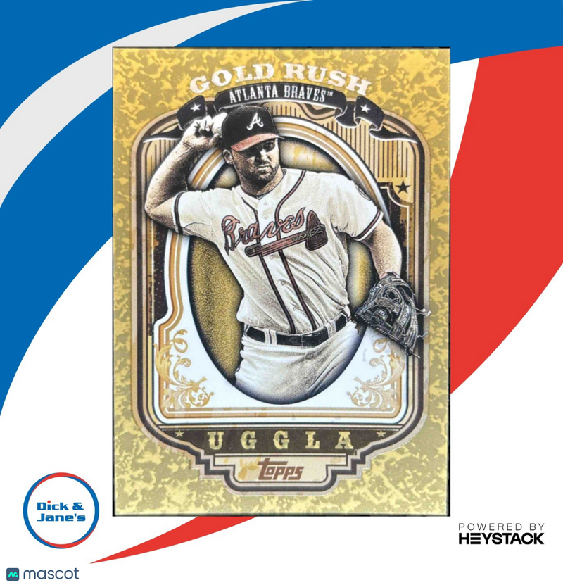2012 Topps Dan Uggla Gold Rush Wrapper Redemption