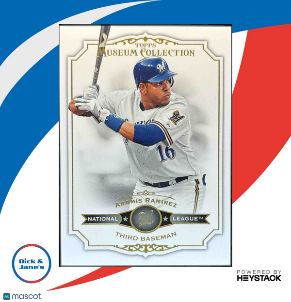 2012 Topps Museum Collection Aramis Ramirez #50 Milwaukee Brewers