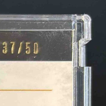 2012 Topps Tribute Gary Carter Debut Digit Relics Blue 37/50