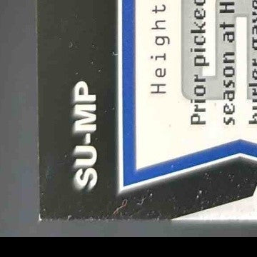 2004 SPx Mark Prior SuperScripts Stars