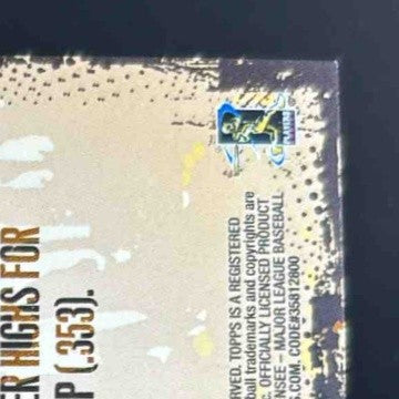 2012 Topps Brandon Phillips Gold Rush Wrapper Redemption