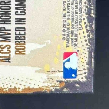 2012 Topps Nelson Cruz Gold Rush Wrapper Redemption #9 Texas Rangers