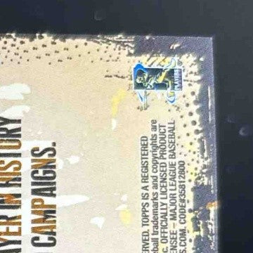 2012 Topps Ian Kinsler Gold Rush Wrapper Redemption #23 Texas Rangers