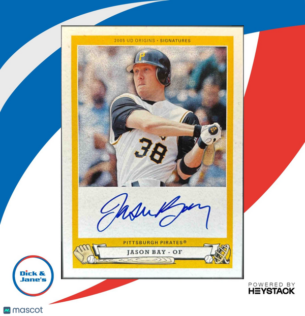 2005 Upper Deck Origins Jason Bay Signatures #JB1 Pittsburgh Pirates
