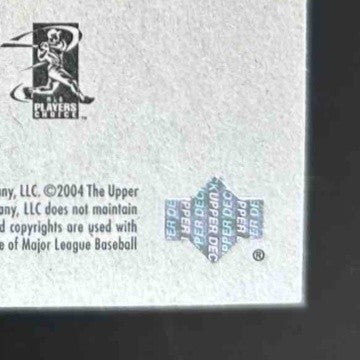 2005 Upper Deck Origins Jason Bay Signatures