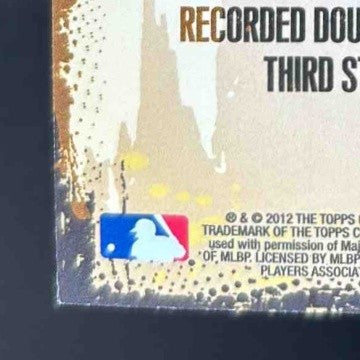2012 Topps Tommy Hanson Gold Rush Wrapper Redemption #32 Atlanta Braves